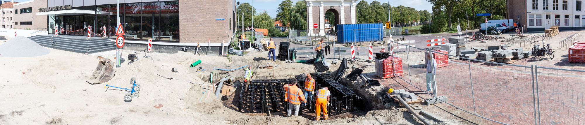 GreenBlue Urban RootSpace boombunker in Middelburg